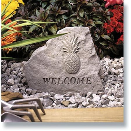 Kay Berry Inc Kay Berry- Inc. 64320 Welcome - Pineapple Garden Accent - 11.5 Inches x 9.5 Inches 64320